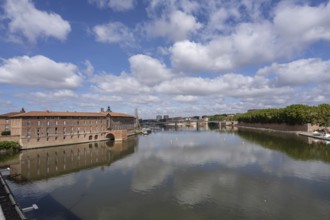 Garonne River, Port Viguerie, Toulouse, Haute-Garonne, French Republic
