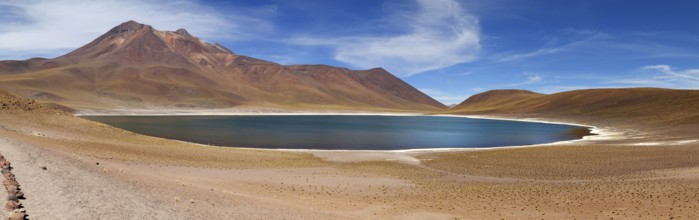 Laguna Miniques in the Atacama Desert in Chile