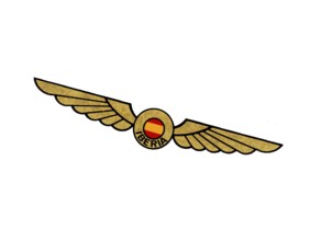 Rotated to right, Iberia Logo 1939, Airline, Historic Logo from 1939