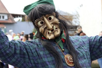 Large Swabian-Alemannic carnival parade