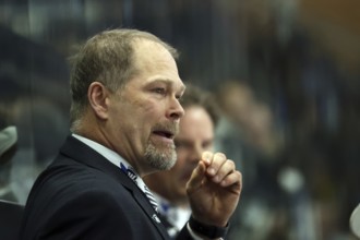 Head Coach / coach Steve Walker (SERC Wild Wings) at the DEL match 24-25, 51st Sept.: Schwenninger