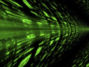 Technology background with motion blur effect - 3d illustration. Computer generated illustration -