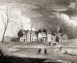 Pest house, Tothill Fields, Westminster, London, established in 1638