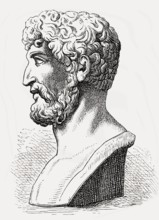 Perseus, c., 212 – 166 BC, the last king of the Antigonid dynasty in Macedon