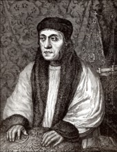 William Warham, c. 1450 - 1532, English churchman and statesman, Archbishop of Canterbury, Lord