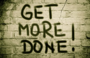 Get More Done Concept