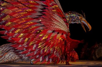 Imaginative costume parades and captivating calypso sound at the carnival in Port of Spain on the