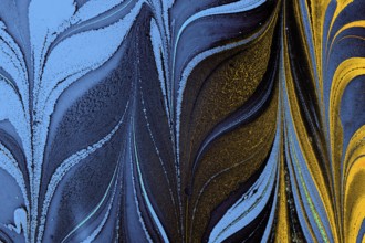 Abstract marbling floral pattern for fabric, tile design. background texture