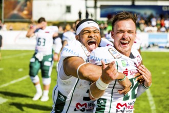 German Football League, Schwäbisch Hall Unicorns, Straubing Spiders in the Optima-Sportpark