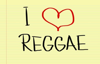 I Love Reggae Concept