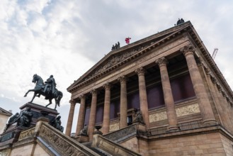 Berlin, Germany, July 30, 2019: Alte Nationalgalerie museum in Berlin. Located on the Museum Island