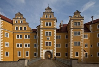 Annaburg, residence and hunting lodge, later widow's seat 1572-78 by Christoph Tendler Three-winged