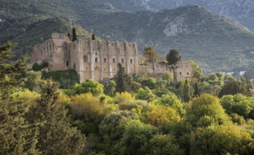 Famous Bellapais abbey at Kerynia distric in Northen Cyprus