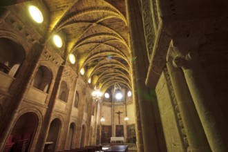 Chapel of the Temple, XIII century. Single nave with ribbed vault. Palma. Mallorca. Balearic
