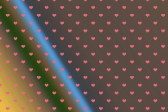 Valentine's Day template with heartsfor banners, inviations, advertisements, cards