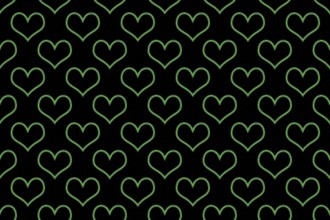 Valentine's Day template with heartsfor banners, inviations, advertisements, cards