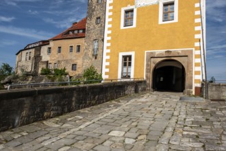 View of Hohnstein Castle Saxony