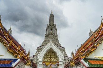 Wat Pole Han Temple (Thailand Bangkok). Shooting Location: Bangkok, Thailand, Asia