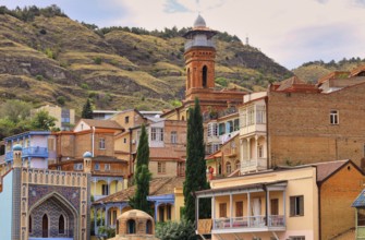 The Oldtown of Tbilisi, Tbilisi, the Capital of Georgia, Eurasia, Asia, Georgia, Asia