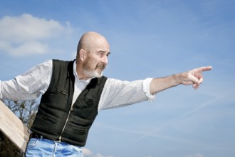An old man with a grey beard