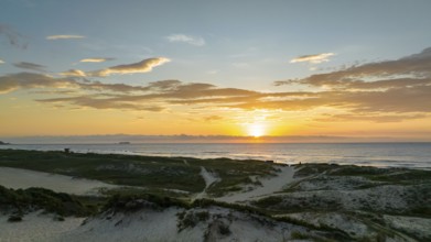 Florianópolis, Campeche beach during sunrise. Brazil. Rio Tavares neighborhood