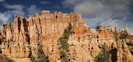 Panorama of Queens Garden, Bryce Canyon National Park, Utah