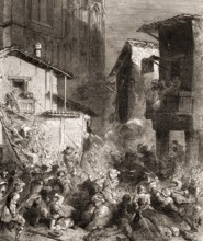 French troops at the siege of Freiburg, Franco-Dutch War, Dutch War, 1677