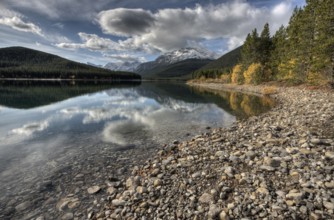 Rocky Mountains Kananaskis Alberta Canada in the Autumn Fall