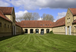 Historical Castle Gottorf in the Town Schleswig, Schleswig, Holstein, Germany, Europe