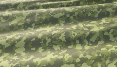 Military war background camouflage khaki pattern. 3D render