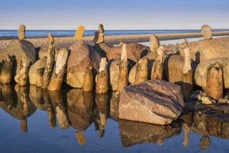Groynes on the Baltic coast