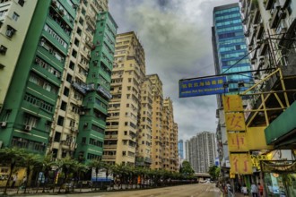 Hong Kong cityscape. Shooting Location: Hong Kong Special Administrative Region