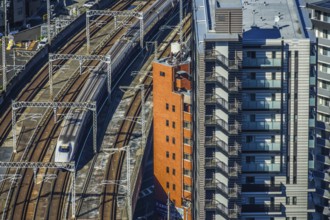 Streets of Sendai, Miyagi Prefecture and the Tohoku Shinkansen. Shooting Location: Sendai, Miyagi