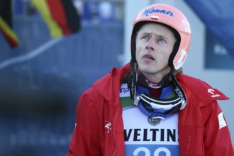 Dawid Kubacki (Poland /POL) at the qualification for the New Year's Ski Jumping of the 73rd Four