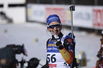 Franziska Preuß (SC Haag) at the IBU Biathlon World Championships Lenzerheide 2025, Lenzerheide,