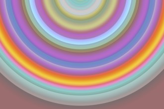 Abstract colorful semi circle geometric pattern design and background