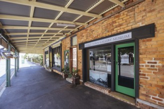 VIOLET TOWN, AUSTRALIA, DECEMBER 28 2023: Summer afternoon views of Violet Town township in