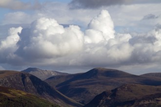 Thunderstorms over Isle of Arran