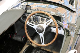 Cockpit Frazer Nash Mille Miglia from 1951, 10th Grand Prix Monaco Historique