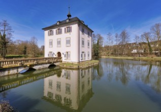 The Trappensee Schlösschen in Heilbronn, Germany, Europe