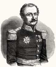 French commander and marshal General Nicolas Charles Victor Oudinot, Duke of Reggio, 1791, 1863