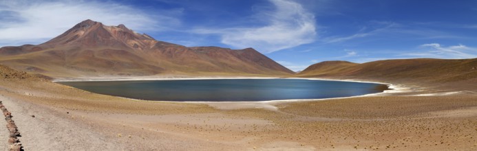 Laguna Miniques in the Atacama Desert in Chile