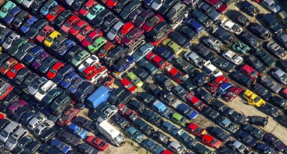 Scrap yard, cars, scrappage scheme, car recycling