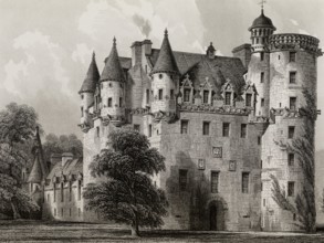 Castle Fraser, near Kemnay, Aberdeenshire, Scotland, United Kingdom, Europe