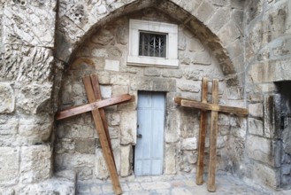 Procession of crosses in Jerusalem