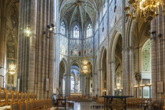 The Uppsala Cathedral is a cathedral located in the centre of Uppsala. The cathedral dates back to