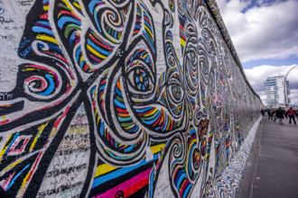 Muro de Berlín, Berliner Mauer-, Berlin, Alemania