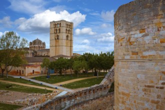 Zamora Cathedral in Spain by Via de la Plata way to Santiago