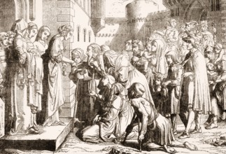 St Elizabeth or Elizabeth of Hungary, 1207, 1231, helping the poor