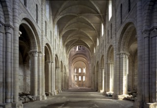 Caen, Saint-Nicolas, view to the east